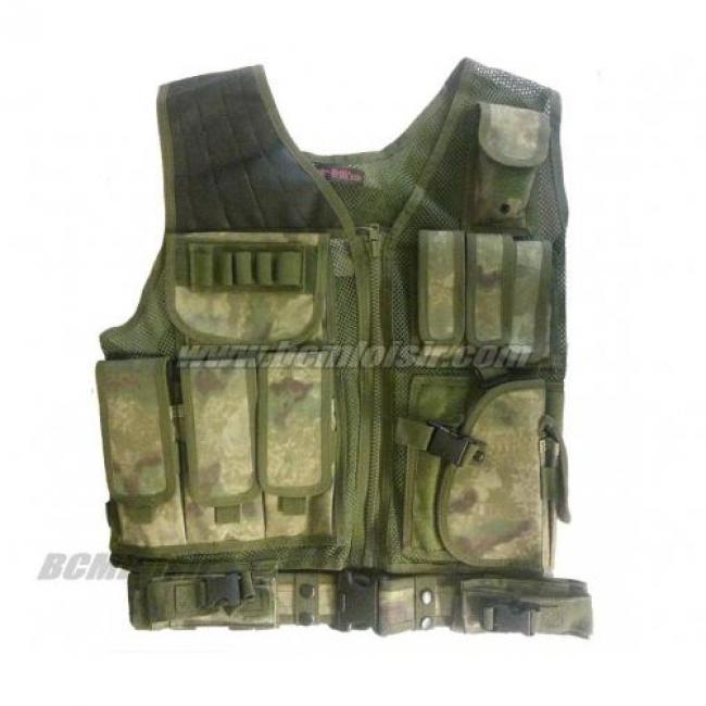 Veste tactical A Tacs FG 8 poches holster ceinturon