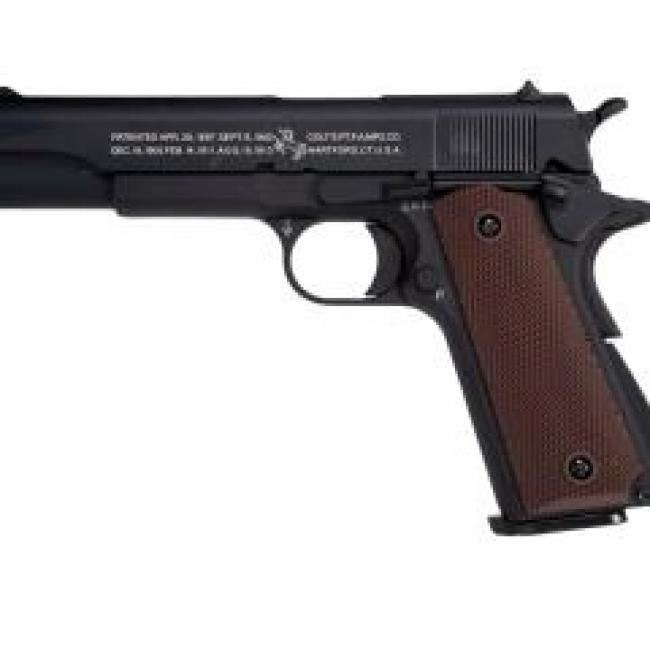 Colt M1911 A1 Black Full Metal CO2 Blowback
