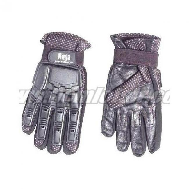 Gants en cuir avec coques taille M