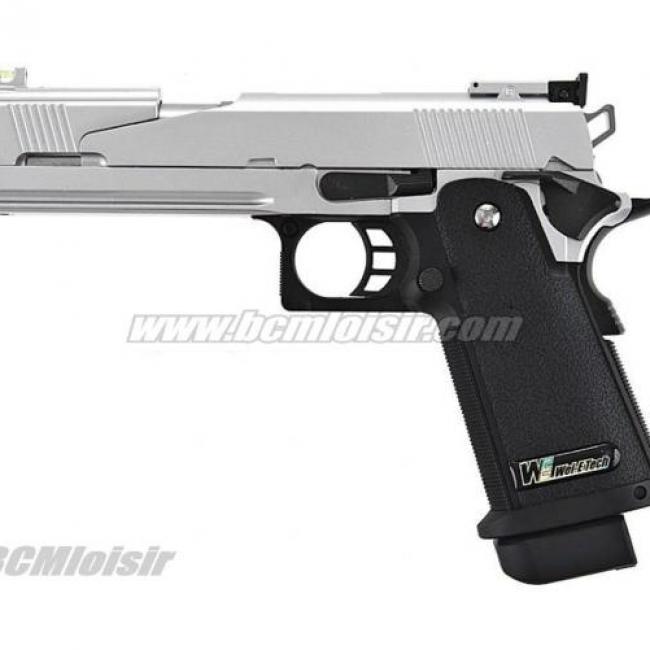 Hi-capa 5.1 version A full metal chrome GBB WE