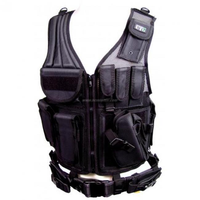 veste tactical noir hoster band