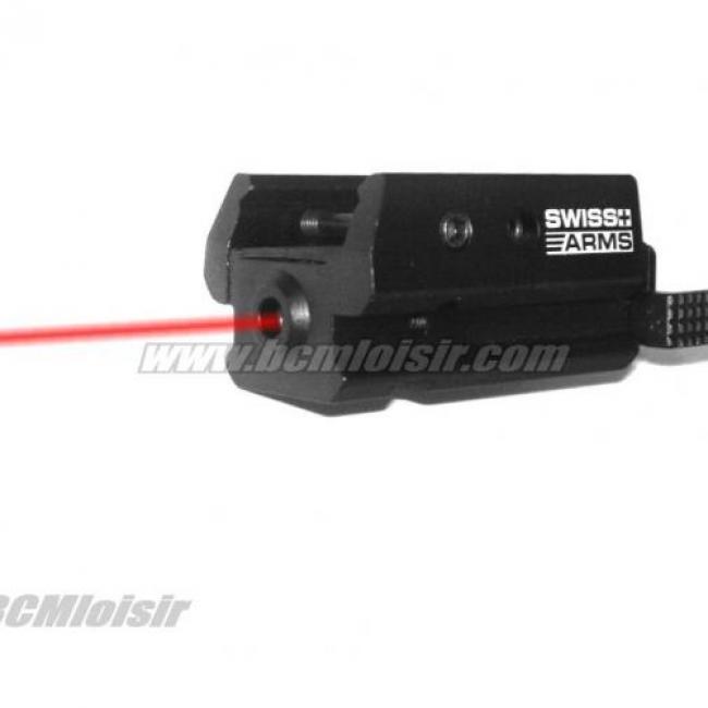 Laser micro Swiss Arms pour rail picatinny