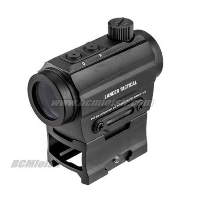 Point Rouge et Vert Reflex Micro T1 Black avec Support Full Metal