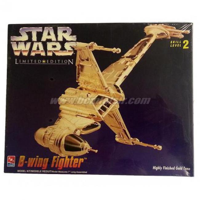 B Wing Fighter Star Wars Gold Edition Amt Ertl