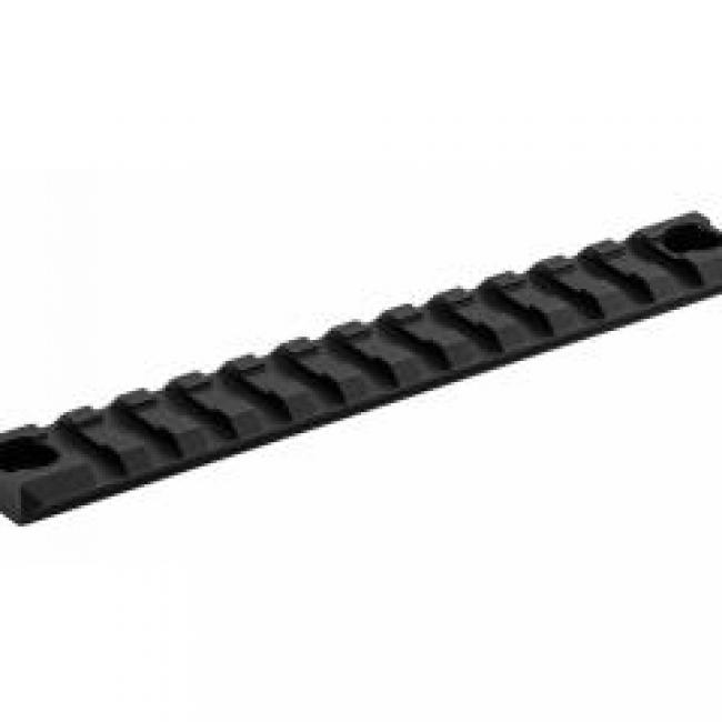 Rail Aluminium Picatinny 13 Slots 14 cm Black