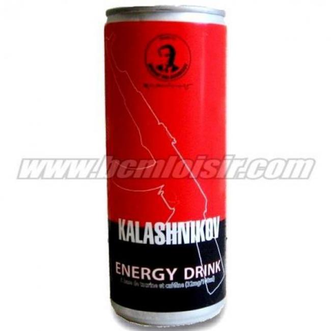 Canette de boisson énergisante Kalashnikov