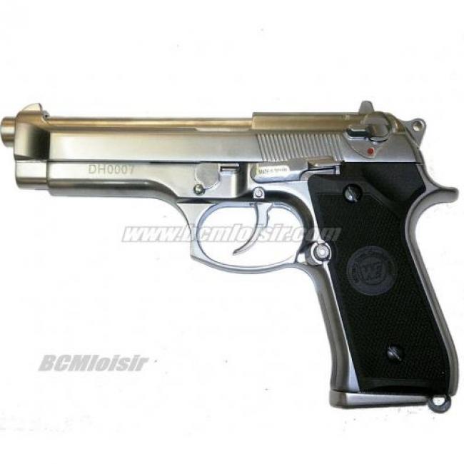 M92 S full metal matte chrome GBB WE