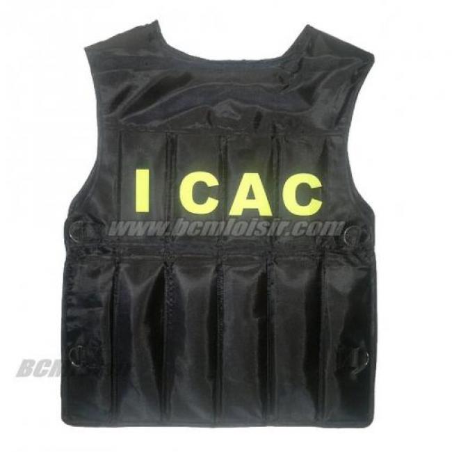 Gilet ICAC clack billes
