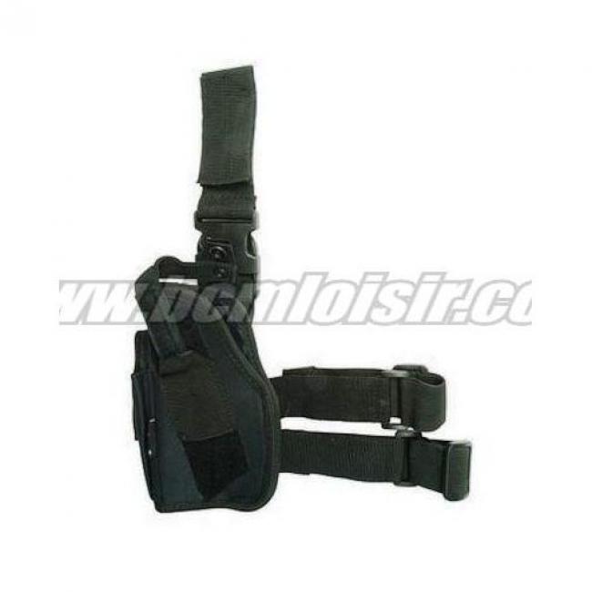 Holster de cuisse universel gauche Noir