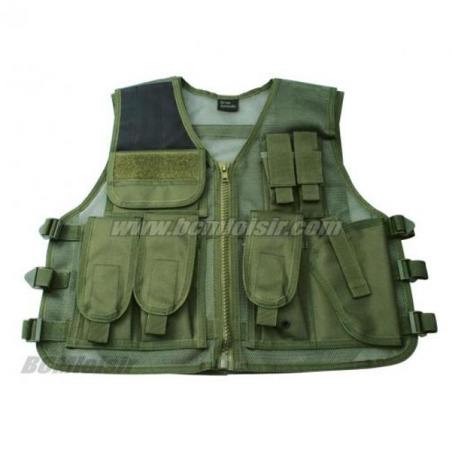 Veste tactique Recon Verte Dmoniac