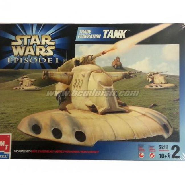 Trade Federation Tank Star Wars Limited Edition Amt Ertl