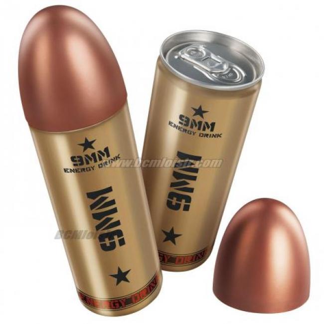 Canette de boisson Energy Drink 9 mm 250ml