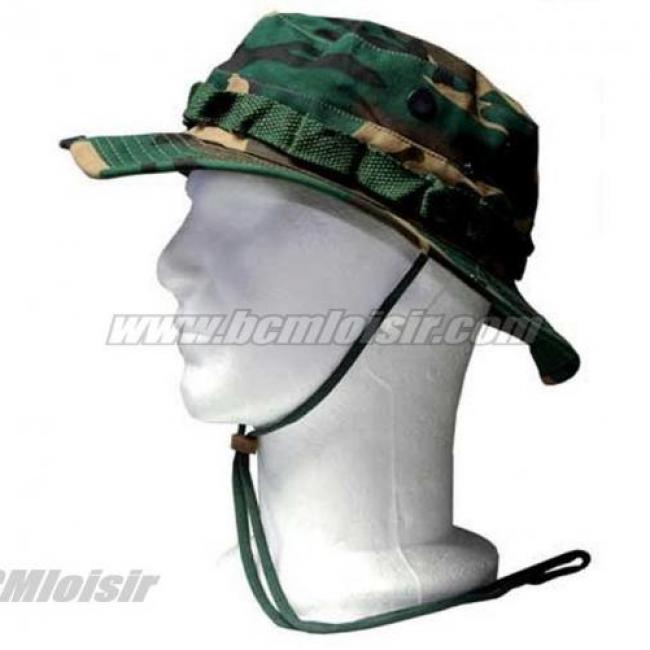 Chapeau de brousse Camo Woodland