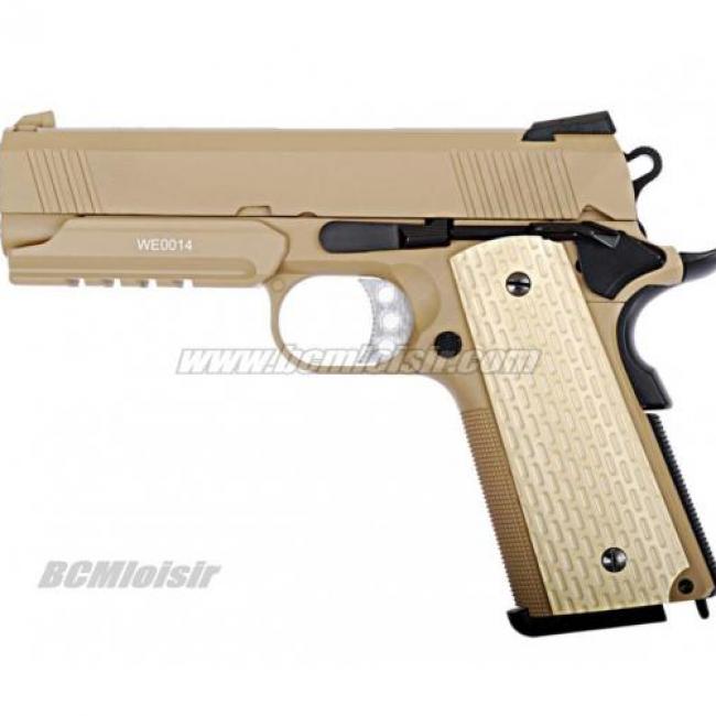 Colt Desert Warrior 4.3 Full Metal Blowback WE avec Rail