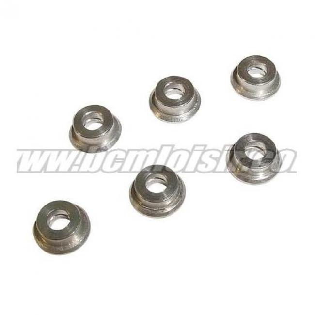 Bagues métal pour gearbox 6mm (x6)