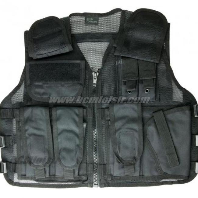 Veste tactique noire Recon, Dmoniac