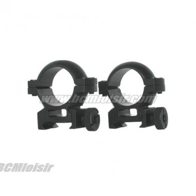 Anneaux de montage pour carabine plomb 25,4X6X11 mm
