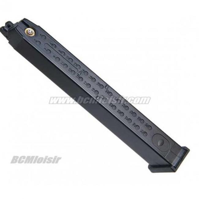 Chargeur Long G17 G18 Gaz 50 rd WE