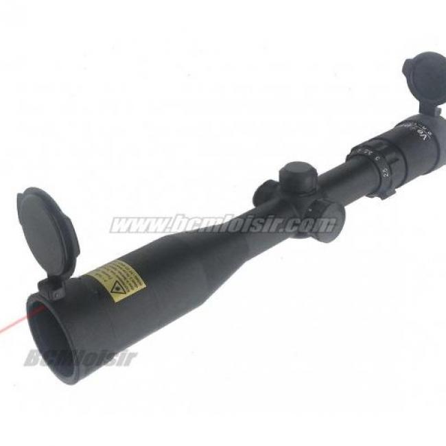 Lunette 2,5-10X42 Veoptik laser intégré reticule lumineux bleu