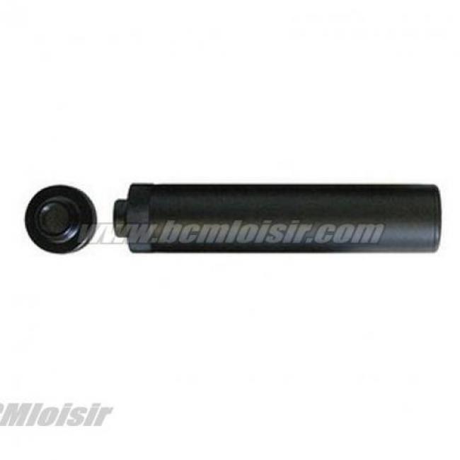 silencieux 147x32mm 14mm double filetage gauche droite