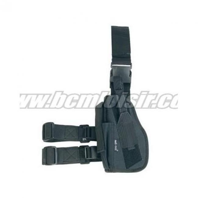 Holster de cuisse universel droit Noir