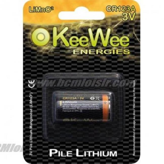 Piles Lithium Manganese Cr123 A