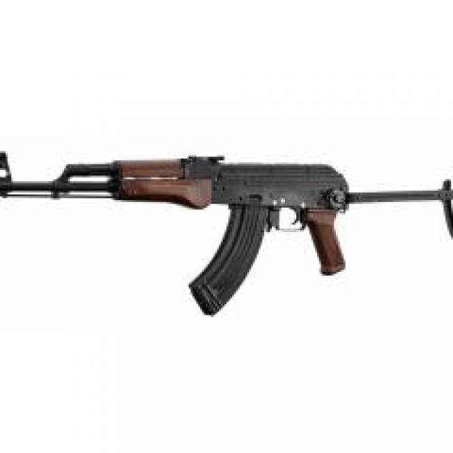 AK 47 S Tactical Folding Stock Full Metal et Bois AEG Lipo 1 J