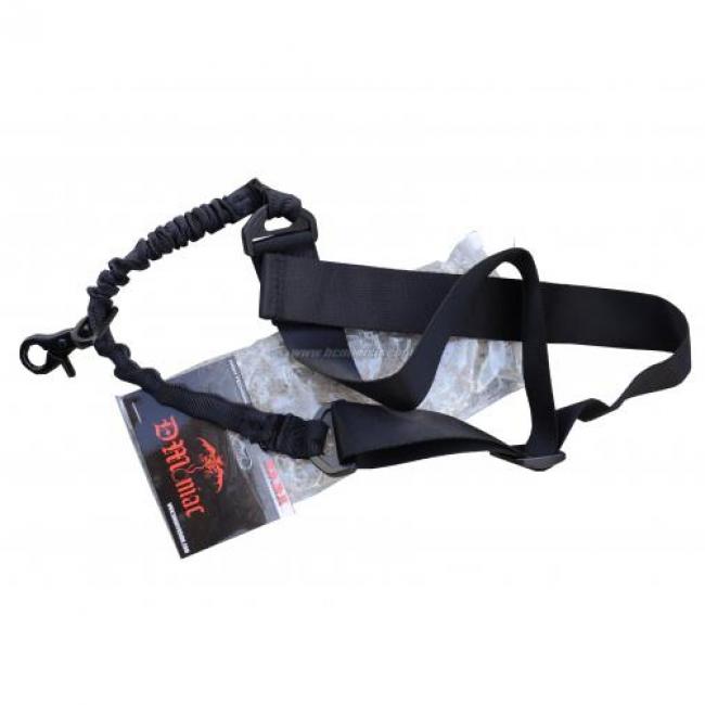 Sangle elastique DMoniac noir fixation rapide