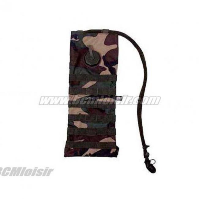 Sac Hydratation Molle woodland 2,5 L