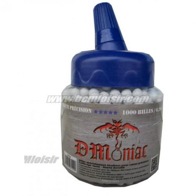 Billes DMoniac haute précision 0,25gr x 1000 verseur rapide