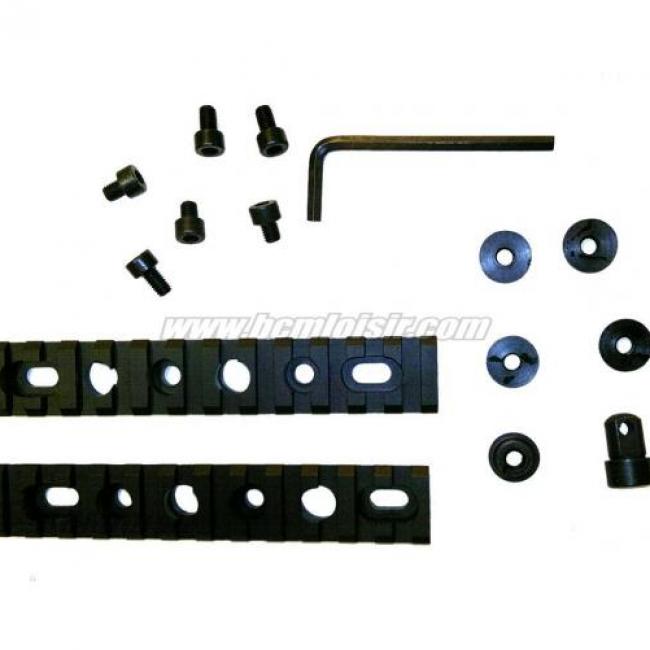 rail picatinny pour gardemain M4/M733/M16a2 (x2) avec vis