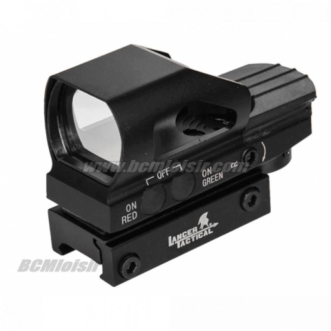 Point Rouge et Vert Caréné Reflex 4 Reticules Full Metal
