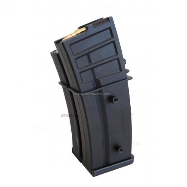Chargeur G36 electrique 1000 cps balles apparentes
