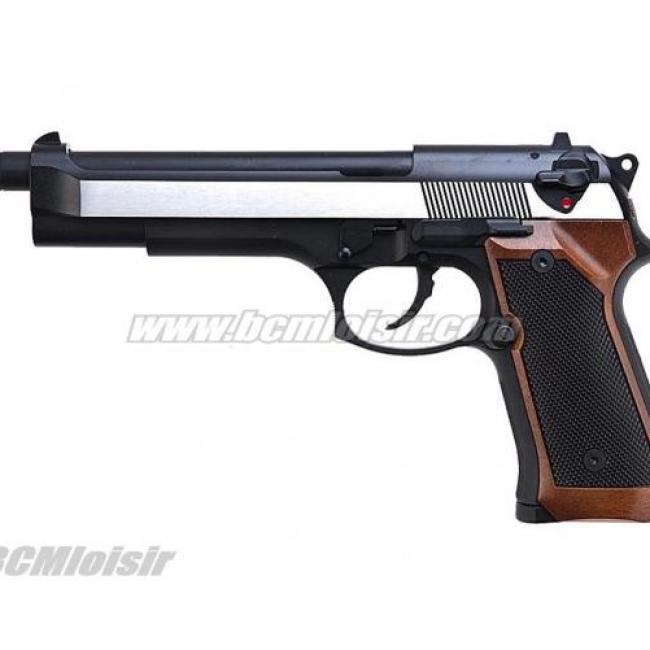M92 long version dual tone wood grip GBB WE