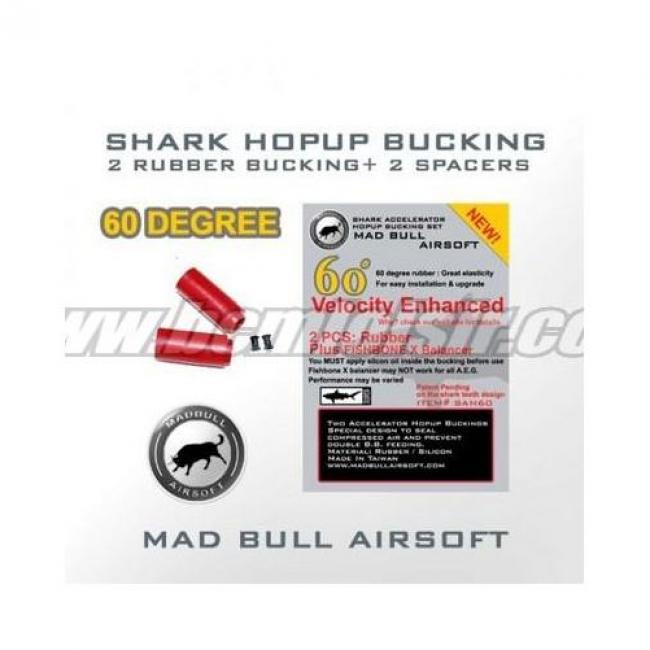 Joints hop-up Mad bull rouge (x2)