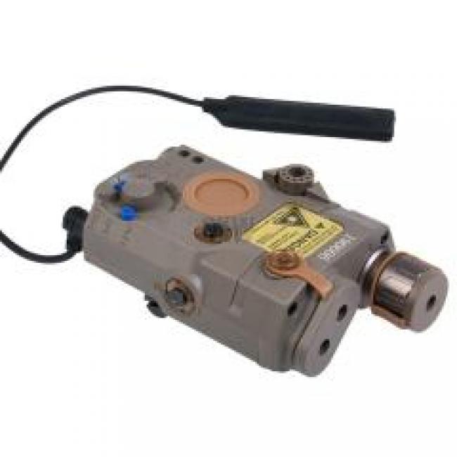 ANPEQ Tan avec Laser Rouge Class 3 et Lampe 175 lumens Element