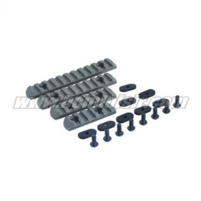 Rail Magpul PTS MOE Element pour garde main 4 pcs