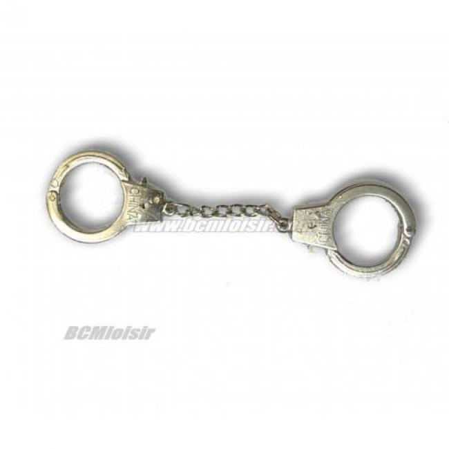 Menottes chromées porte clef