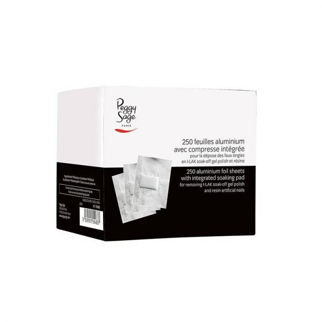 Feuilles aluminium avec compresse integr&eacute;e x250