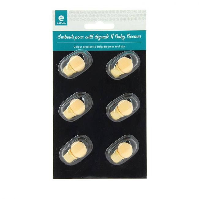 Embouts pour outil d&eacute;grad&eacute; & Baby Boomer x6