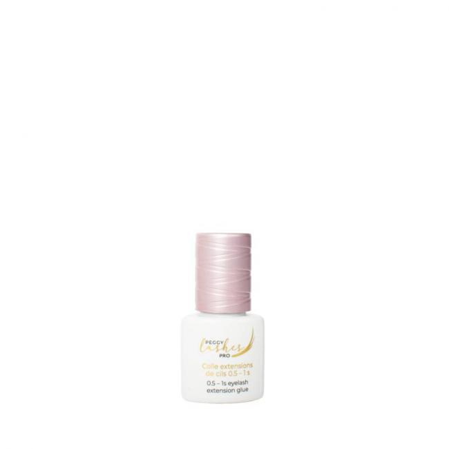 Colle extension de cils 0.5-1s noire Peggy Lashes Pro