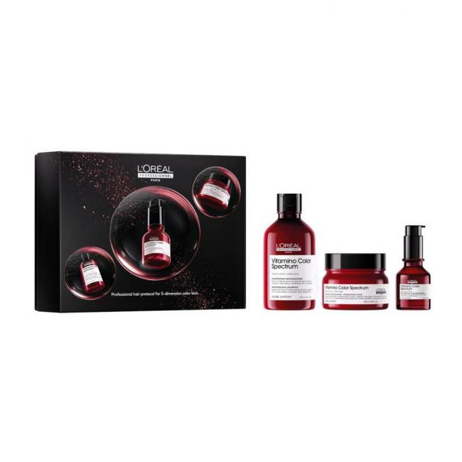 Coffret trio Vitamino Color Spectrum &ndash; Protection couleur & UV, brillance