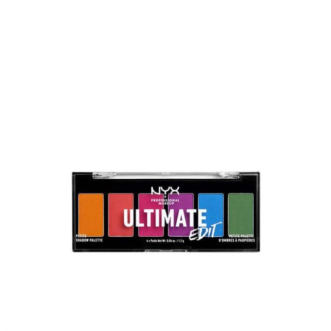 Petite palette fards &agrave; paupi&egrave;res Ultimate edit Brights (6x1.2g)