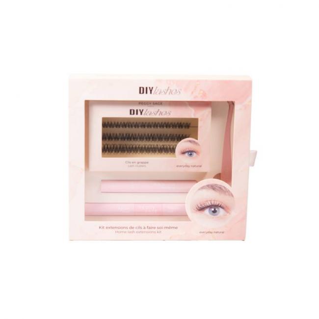 Kit extensions de cils &agrave; faire soi-m&ecirc;me - Everyday natural - DIY LASHES