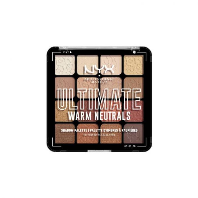 Palette 16 ombres &agrave; paupi&egrave;res Ultimate Warm neutrals