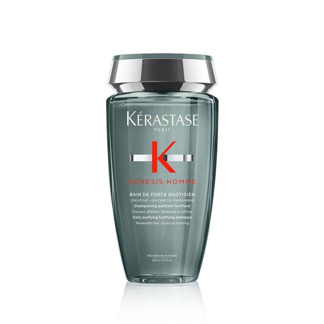 Shampoing fortifiant Genesis Homme &ndash; purifiant, anti-chute, usage quotidien