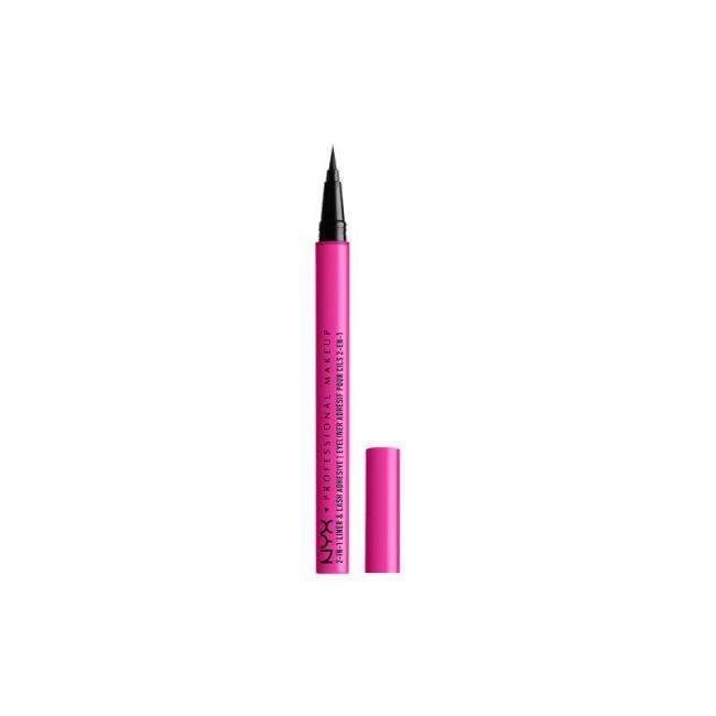 Eyeliner adh&eacute;sif pour cils 2-en-1 Jumbo Lash Baddest Black