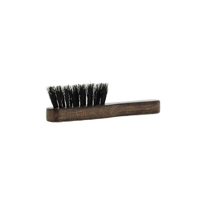 Mini brosse moustache en bois d'h&ecirc;tre et poils de sanglier