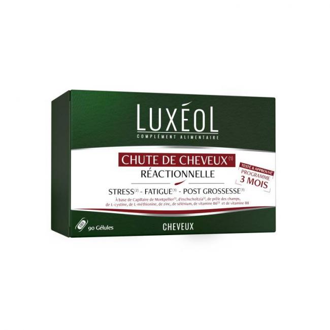 Compl&eacute;ment alimentaire chute de cheveux r&eacute;actionnelle - 3 mois