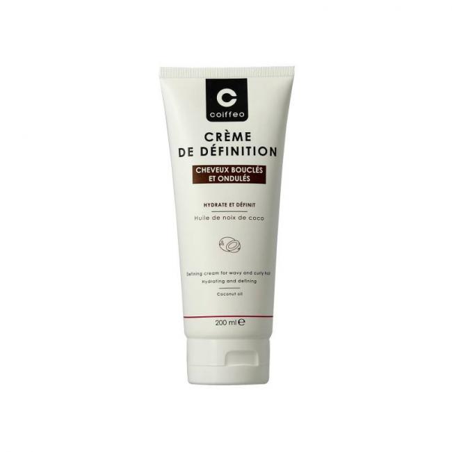 Cr&egrave;me de d&eacute;finition cheveux boucl&eacute;s et ondul&eacute;s